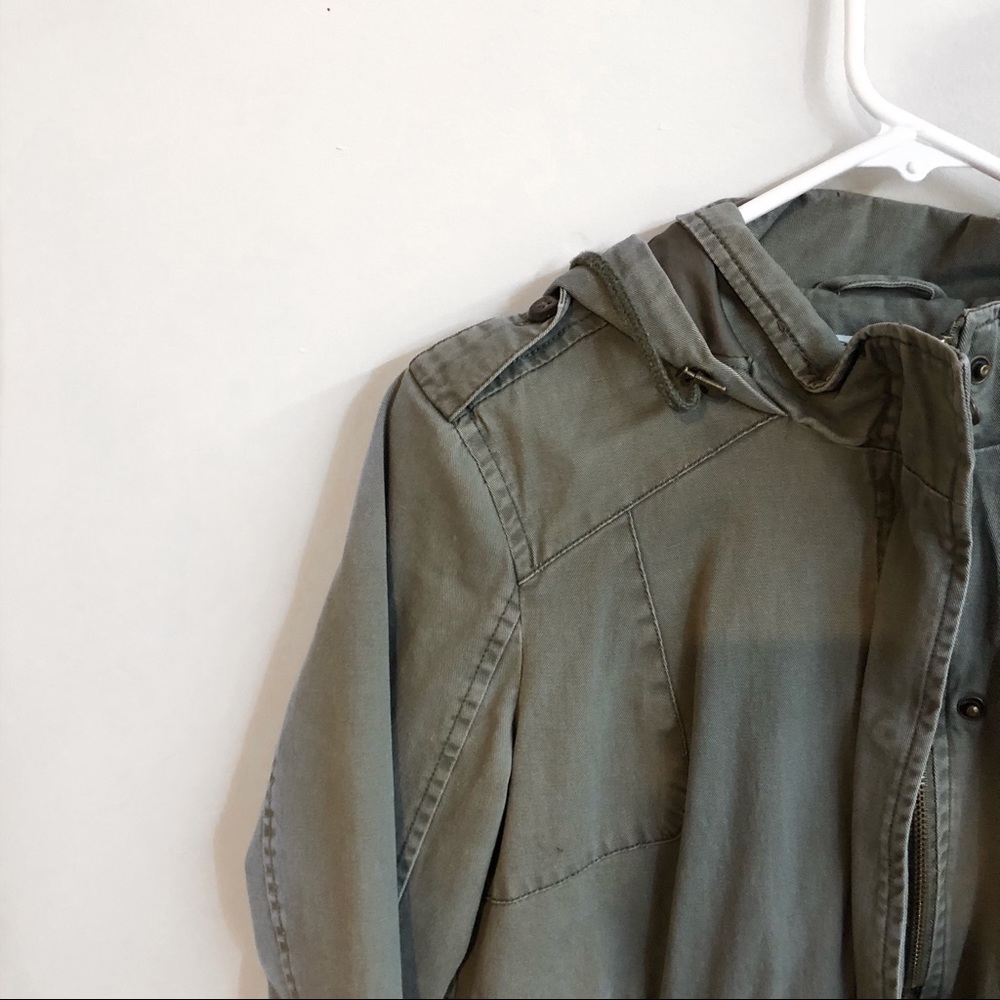 Olive Green Fall Jacket